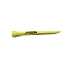 جودة عالية مخصصة 83 مم من الخيزران باللون الأصفر مع شعار AIEA Golf Tees
