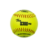 سعر المصنع Weston S300Y Softball 12 بوصة من الجلد الأصفر البصري عالي الجودة مركز الفلين