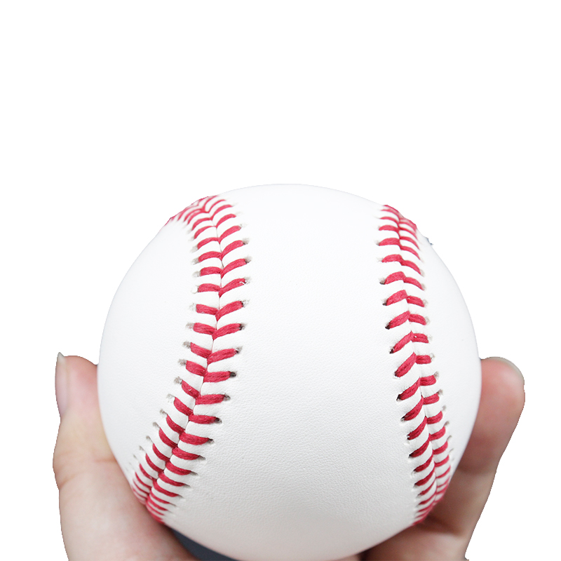 شعار مخصص عالي الجودة من جلد البقر بنسبة 85% من الصوف للعبة البيسبول الاحترافية