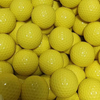 سعر المصنع 2 طبقة جولف مجموعة الكرة لممارسة اللون الأصفر شعار مخصص