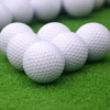 كرة جولف من اليوريثان عالية الجودة باللون الأبيض مكونة من 3 قطع لمباراة للتدريب الاحترافي