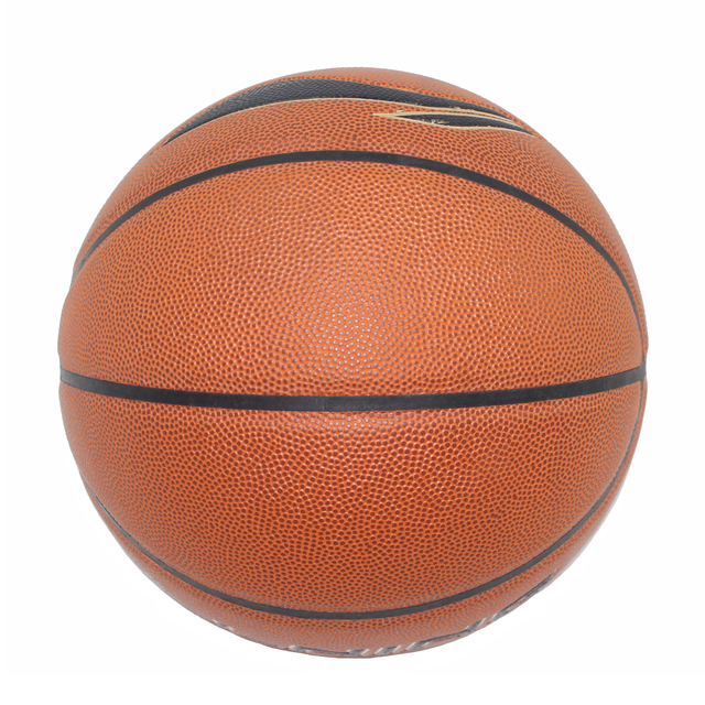 جودة عالية في الهواء الطلق مخصصة المطاط والجلود بو الجلد الحجم 5 6 7 كرة السلة
