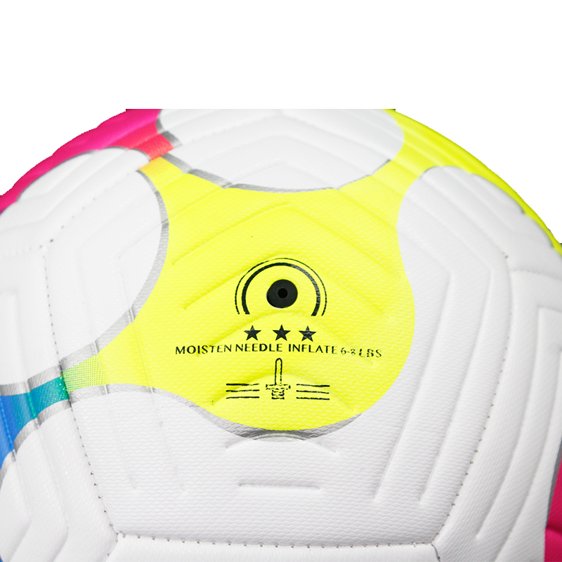 موضة جديدة PU المواد أعلى جودة عالية رخيصة الثمن شعار مخصص مطبوعة الحجم 3/4/5 كرة القدم كرة القدم الكرة