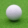 كرة جولف من اليوريثان عالية الجودة باللون الأبيض مكونة من قطعتين لمباراة للتدريب الاحترافي